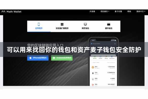 可以用来找回你的钱包和资产麦子钱包安全防护